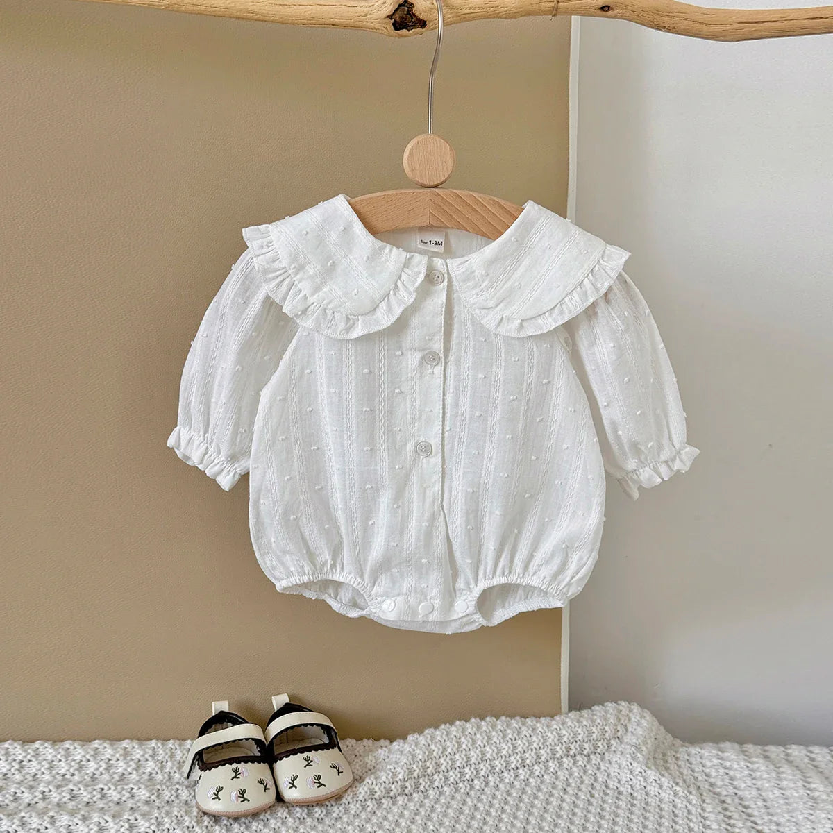 Rosalie Embroidered Romper